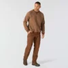Herre-sweatshirt med rund hals fra Crafted-serien i kraftig fleece