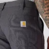 Herrebukser i afslappet, lige pasform med Rugged Flex Duck og dobbeltknæ