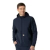 Hoodie i lamineret fleece