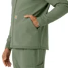 Hoodie i lamineret fleece