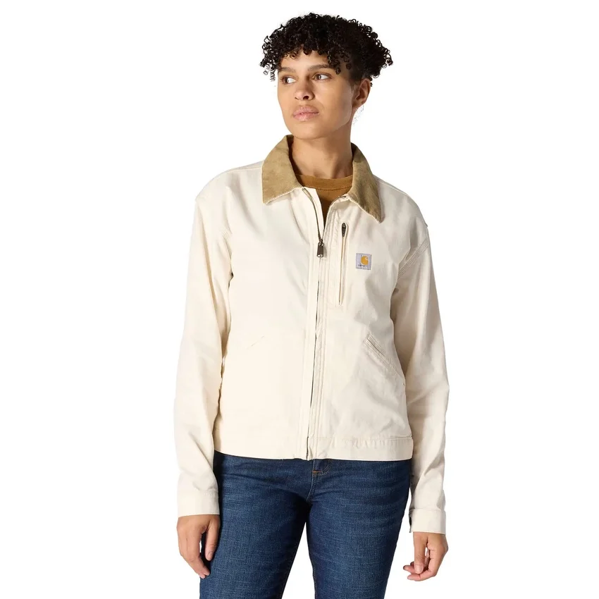 Ikonisk Crawford Canvas Detroit Jacket til kvinder