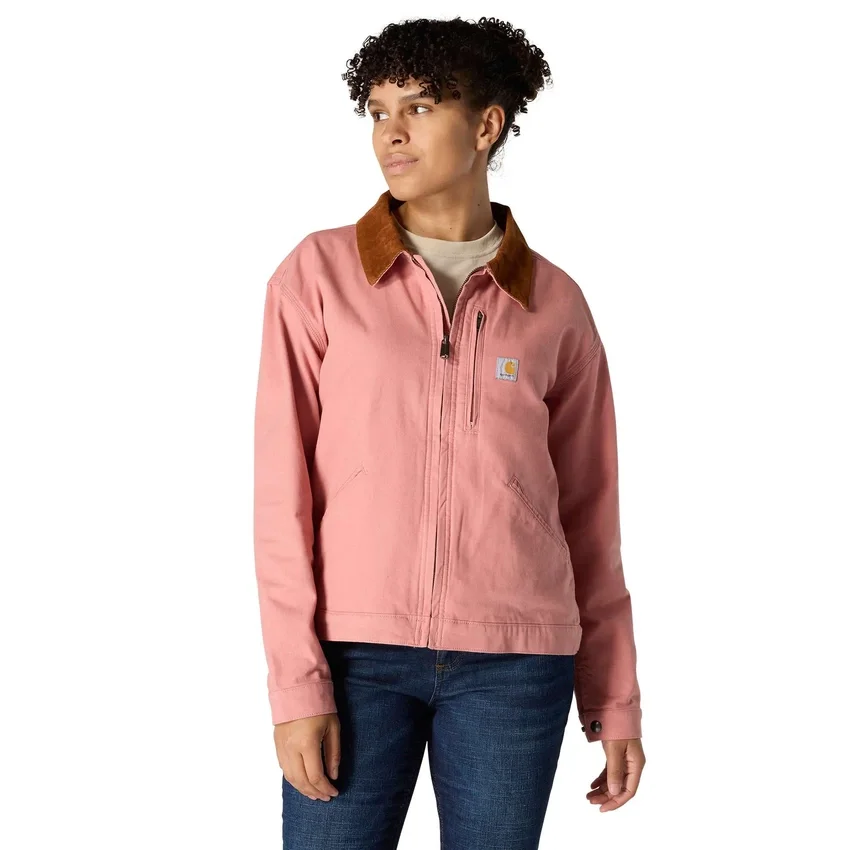 Ikonisk Crawford Canvas Detroit Jacket til kvinder