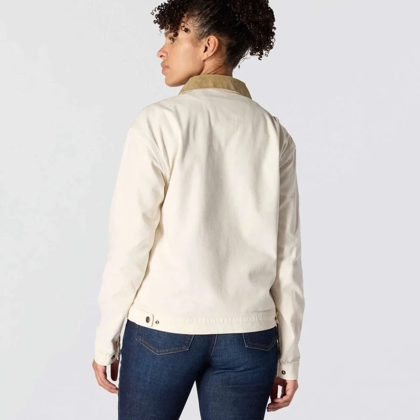 Ikonisk Crawford Canvas Detroit Jacket til kvinder
