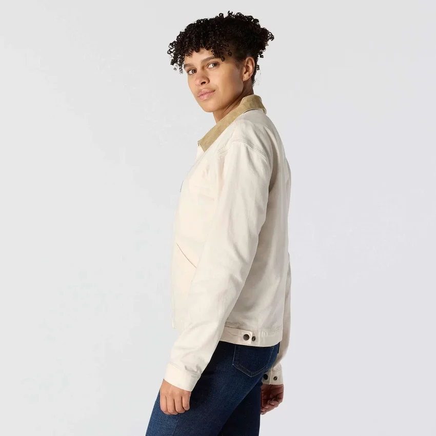Ikonisk Crawford Canvas Detroit Jacket til kvinder