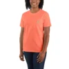 Ikonisk K87 T-shirt til kvinder med løs pasform og store lommer