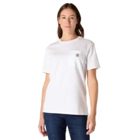 Ikonisk K87 T-shirt til kvinder med løs pasform og store lommer