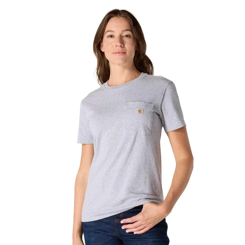 Ikonisk K87 T-shirt til kvinder med løs pasform og store lommer
