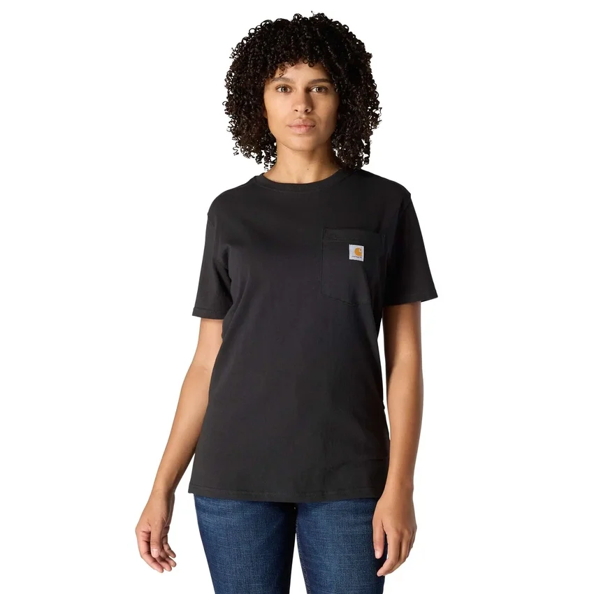 Ikonisk K87 T-shirt til kvinder med løs pasform og store lommer