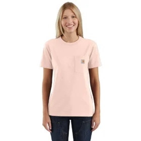 Ikonisk K87 T-shirt til kvinder med løs pasform og store lommer
