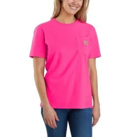 Ikonisk K87 T-shirt til kvinder med løs pasform og store lommer
