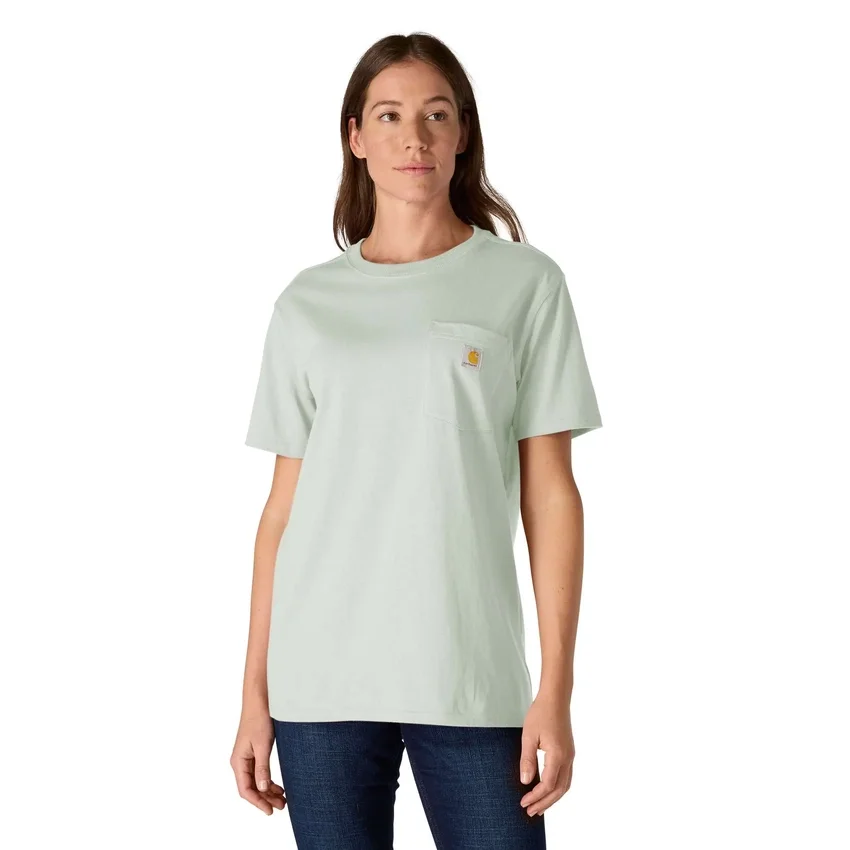Ikonisk K87 T-shirt til kvinder med løs pasform og store lommer