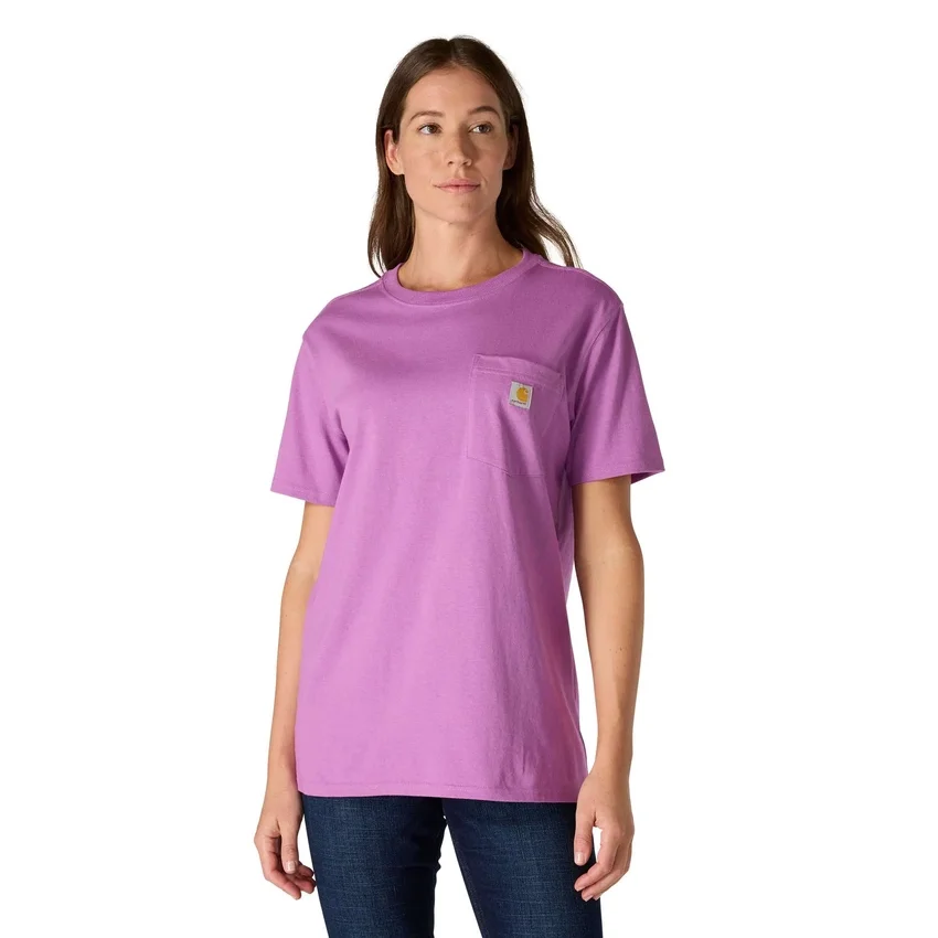 Ikonisk K87 T-shirt til kvinder med løs pasform og store lommer