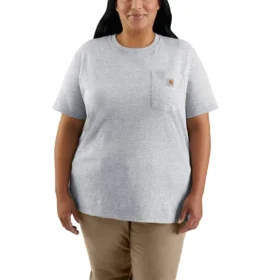 Ikonisk K87 T-shirt til kvinder med løs pasform og store lommer