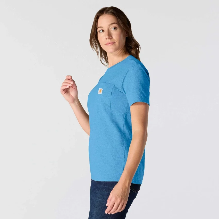 Ikonisk K87 T-shirt til kvinder med løs pasform og store lommer