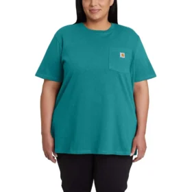 Ikonisk K87 T-shirt til kvinder med løs pasform og store lommer