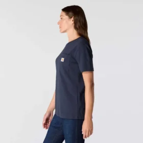 Ikonisk K87 T-shirt til kvinder med løs pasform og store lommer