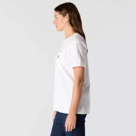 Ikonisk K87 T-shirt til kvinder med løs pasform og store lommer