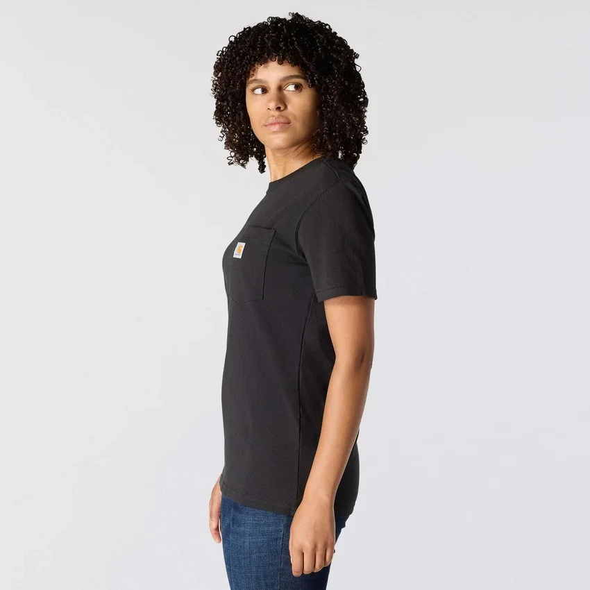Ikonisk K87 T-shirt til kvinder med løs pasform og store lommer