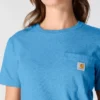 Ikonisk K87 T-shirt til kvinder med løs pasform og store lommer
