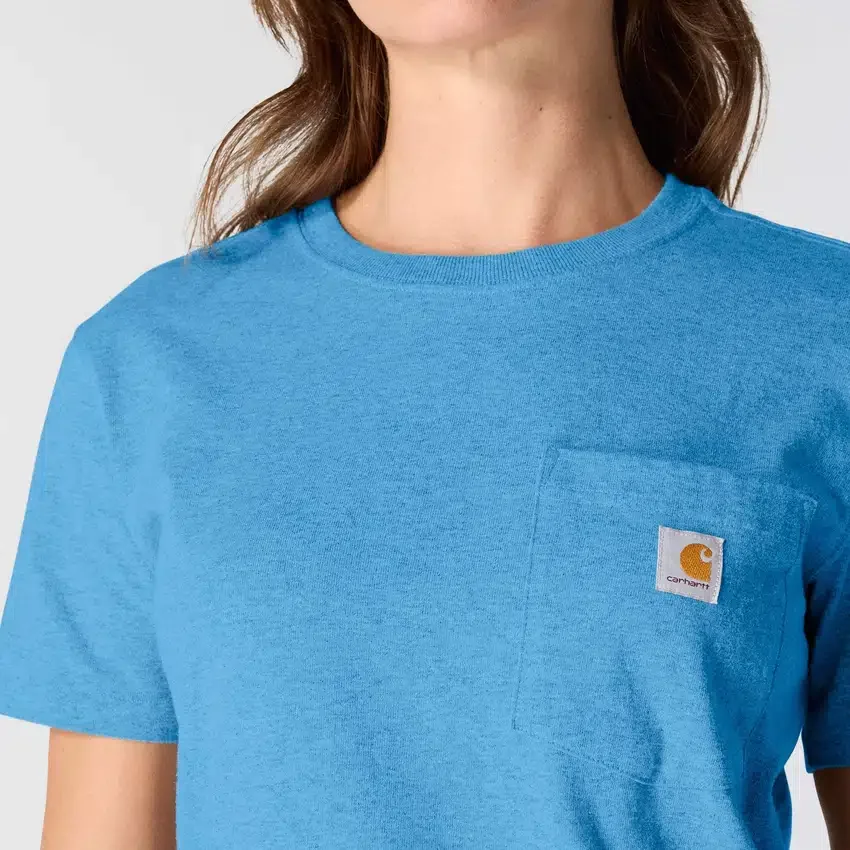 Ikonisk K87 T-shirt til kvinder med løs pasform og store lommer
