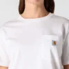 Ikonisk K87 T-shirt til kvinder med løs pasform og store lommer