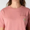 Ikonisk K87 T-shirt til kvinder med løs pasform og store lommer