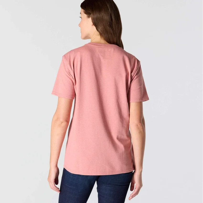 Ikonisk K87 T-shirt til kvinder med løs pasform og store lommer
