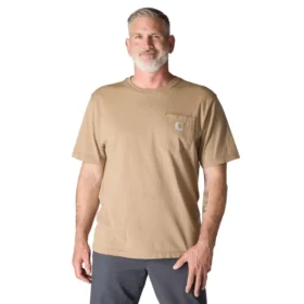 Ikonisk K87 T-shirt til mænd med løs pasform og lomme