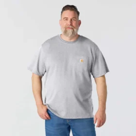 Ikonisk K87 T-shirt til mænd med løs pasform og lomme