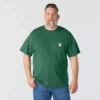 Ikonisk K87 T-shirt til mænd med løs pasform og lomme