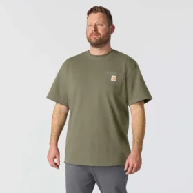 Ikonisk K87 T-shirt til mænd med løs pasform og lomme