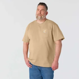 Ikonisk K87 T-shirt til mænd med løs pasform og lomme