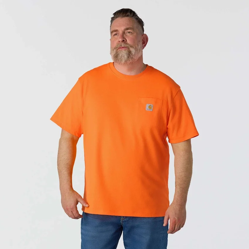 Ikonisk K87 T-shirt til mænd med løs pasform og lomme