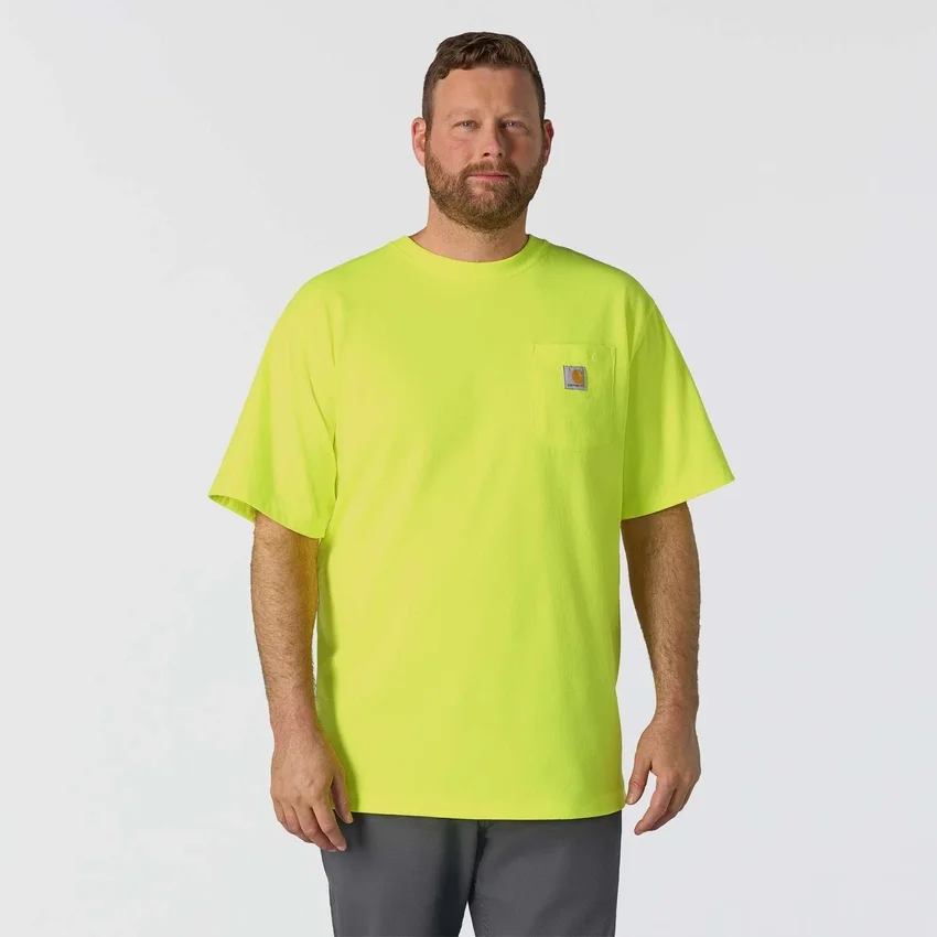 Ikonisk K87 T-shirt til mænd med løs pasform og lomme