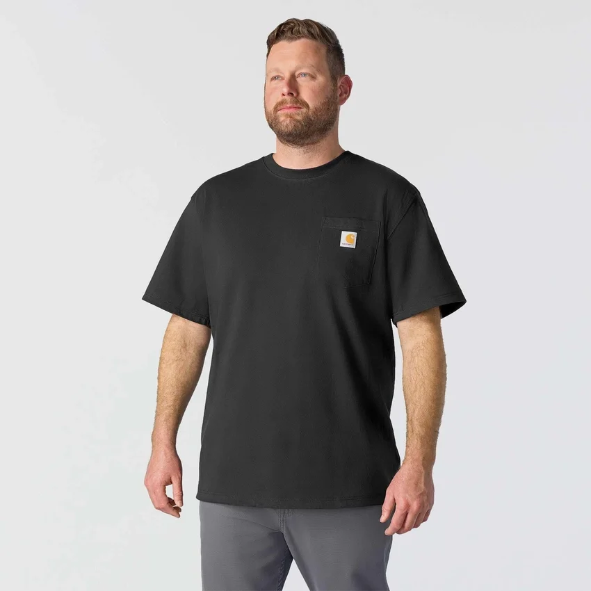 Ikonisk K87 T-shirt til mænd med løs pasform og lomme