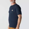 Ikonisk K87 T-shirt til mænd med løs pasform og lomme