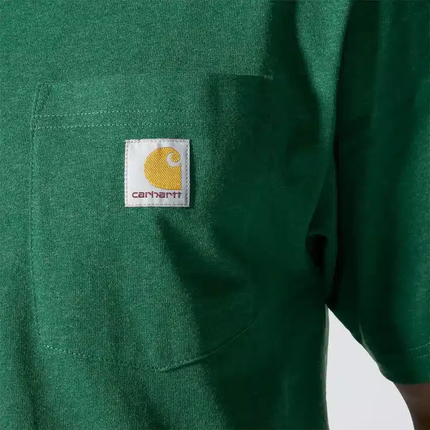 Ikonisk K87 T-shirt til mænd med løs pasform og lomme