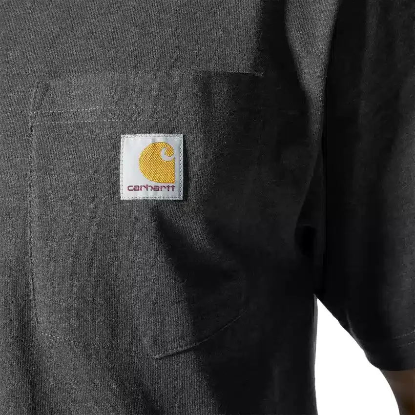 Ikonisk K87 T-shirt til mænd med løs pasform og lomme