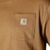 Ikonisk K87 T-shirt til mænd med løs pasform og lomme