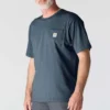 Ikonisk K87 T-shirt til mænd med løs pasform og lomme