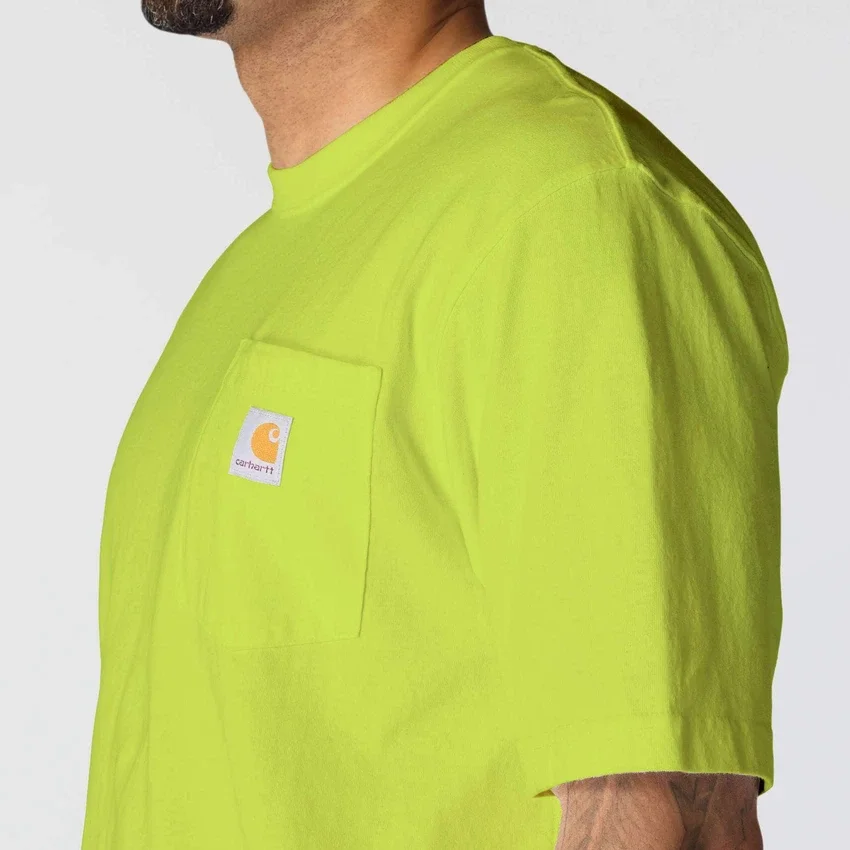 Ikonisk K87 T-shirt til mænd med løs pasform og lomme