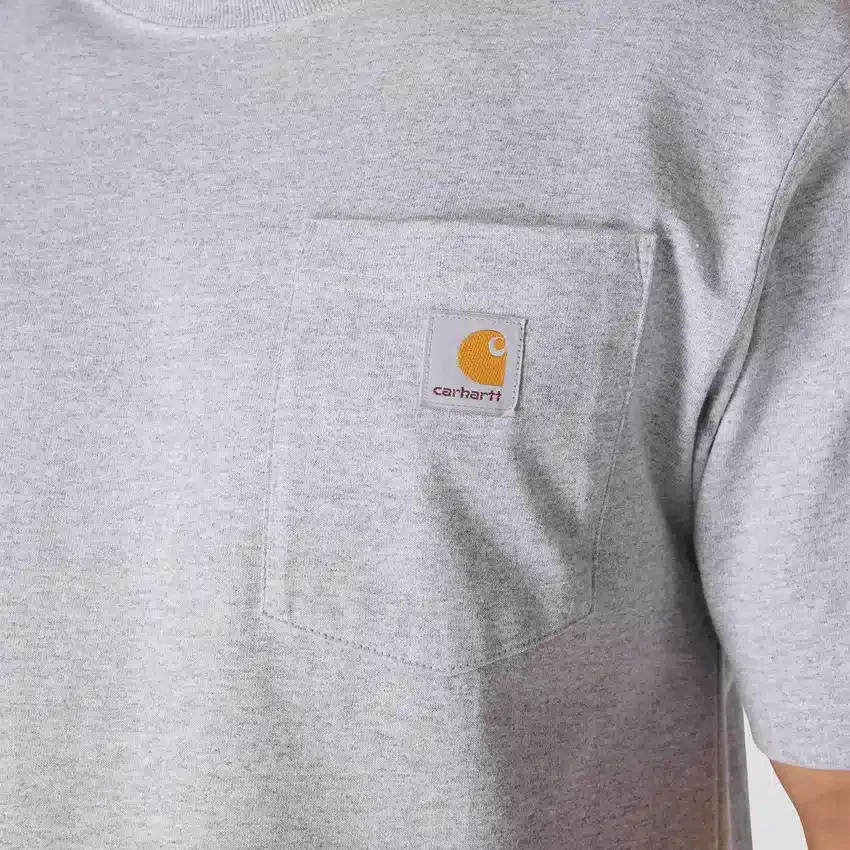 Ikonisk K87 T-shirt til mænd med løs pasform og lomme