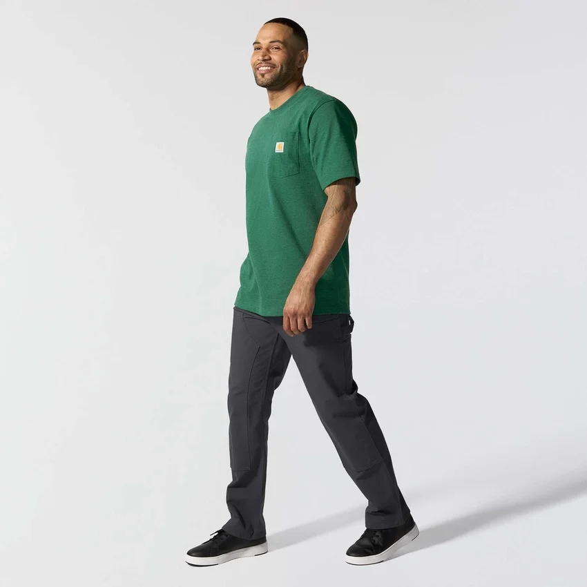 Ikonisk K87 T-shirt til mænd med løs pasform og lomme