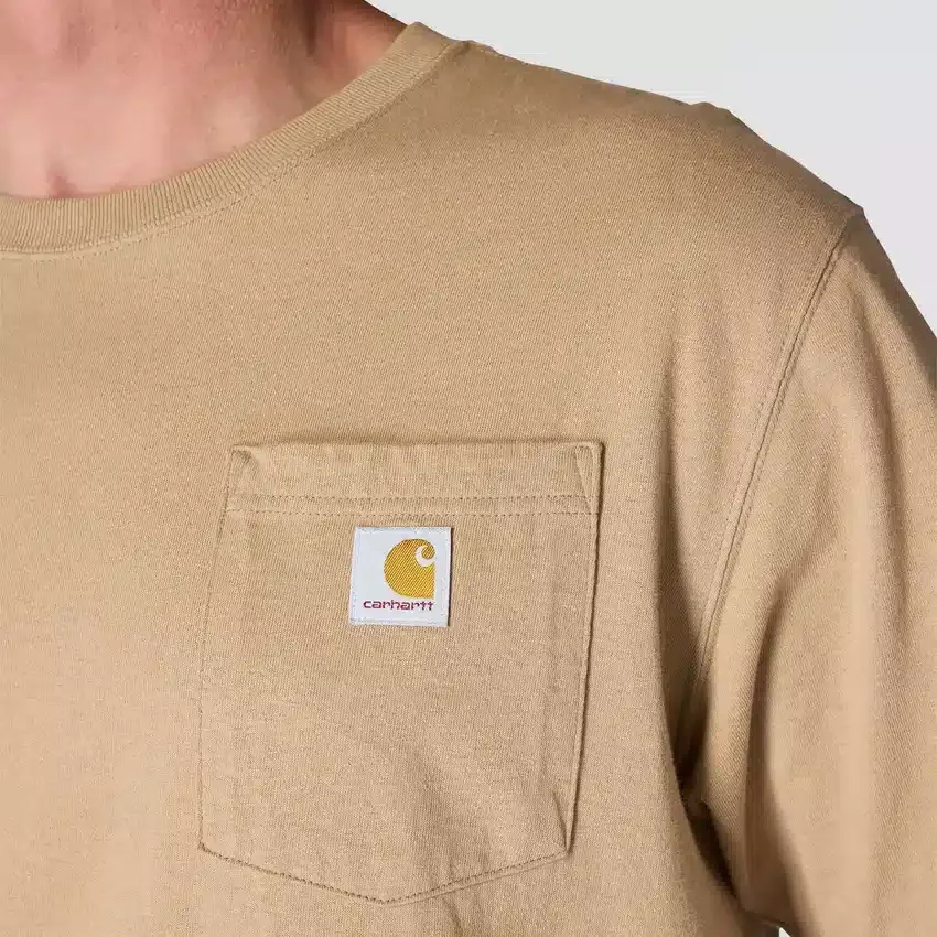 Ikonisk K87 T-shirt til mænd med løs pasform og lomme