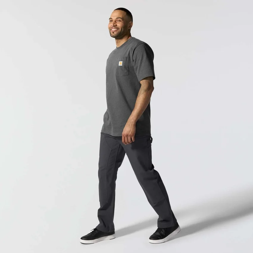Ikonisk K87 T-shirt til mænd med løs pasform og lomme