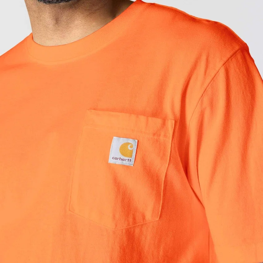 Ikonisk K87 T-shirt til mænd med løs pasform og lomme