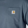 Ikonisk K87 T-shirt til mænd med løs pasform og lomme