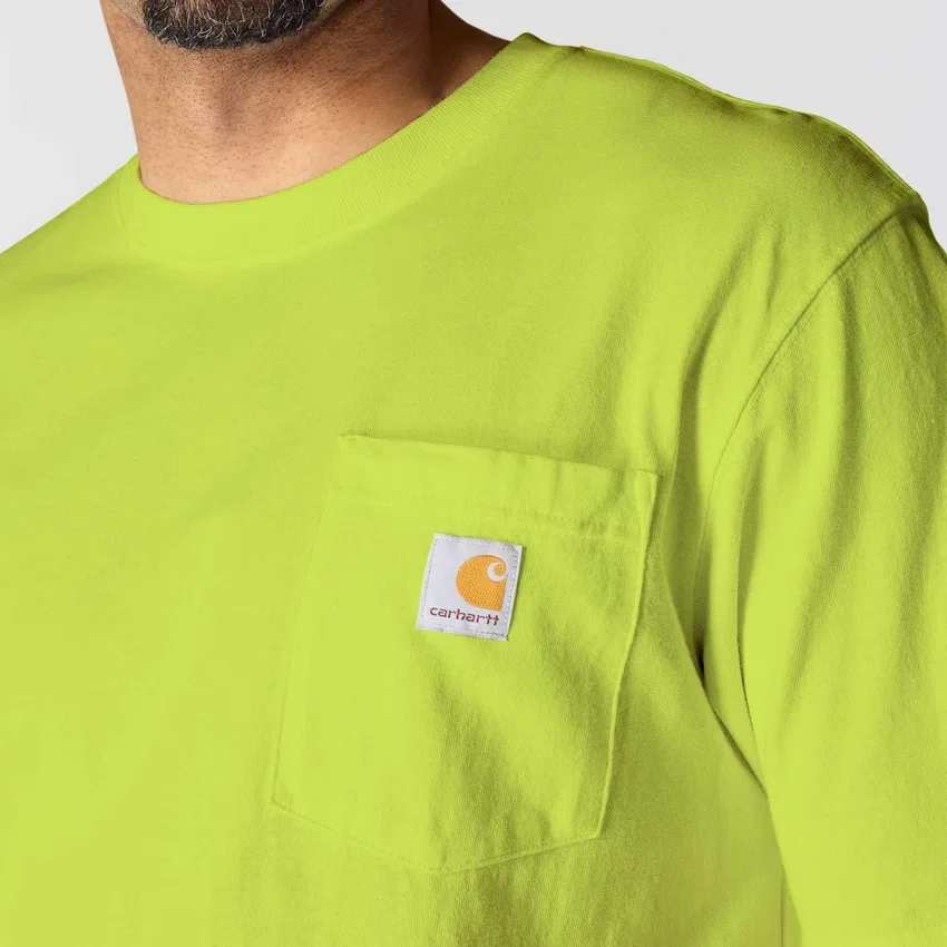 Ikonisk K87 T-shirt til mænd med løs pasform og lomme