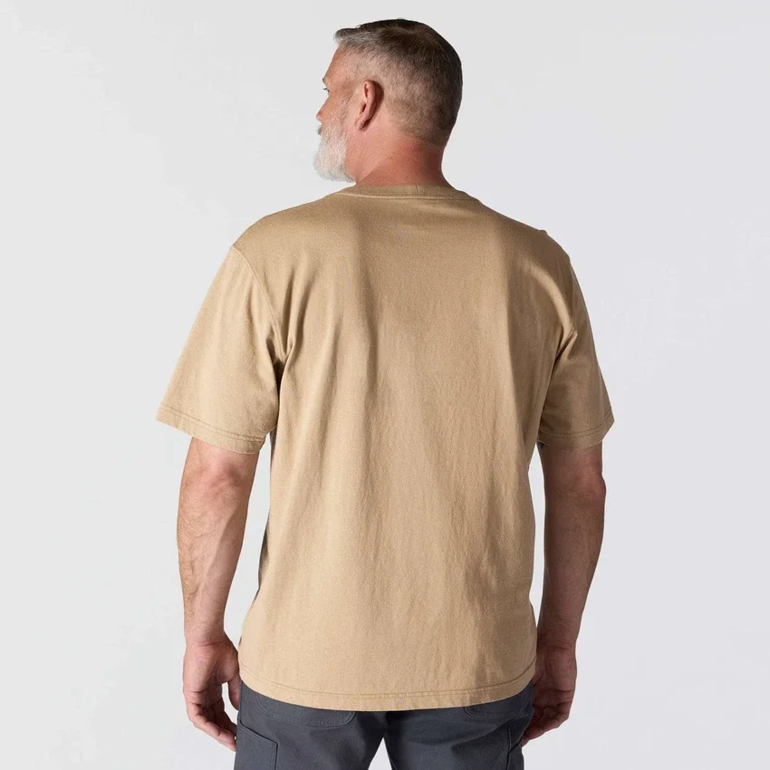 Ikonisk K87 T-shirt til mænd med løs pasform og lomme