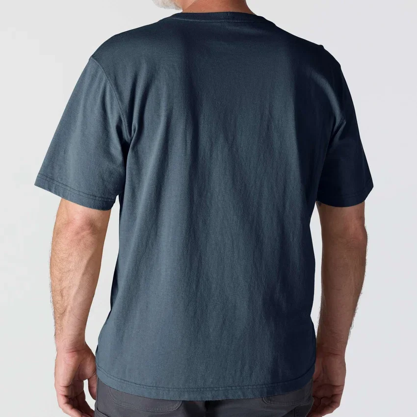 Ikonisk K87 T-shirt til mænd med løs pasform og lomme